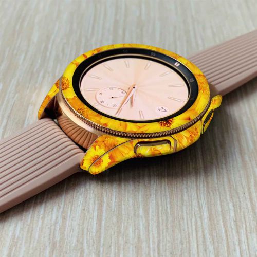 Samsung_Watch4 Classic 42mm_Yellow_Flower_4